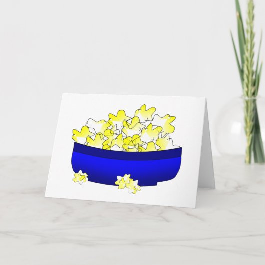 Nationale Popcorn Popping Maand Kaart (Voorkant)
