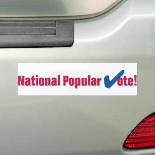 Nationale Populaire Bumpersticker (Op auto)
