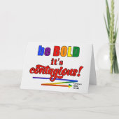 Nationale Pride Maand wordt verboden, het is besme Kaart (Voorkant)