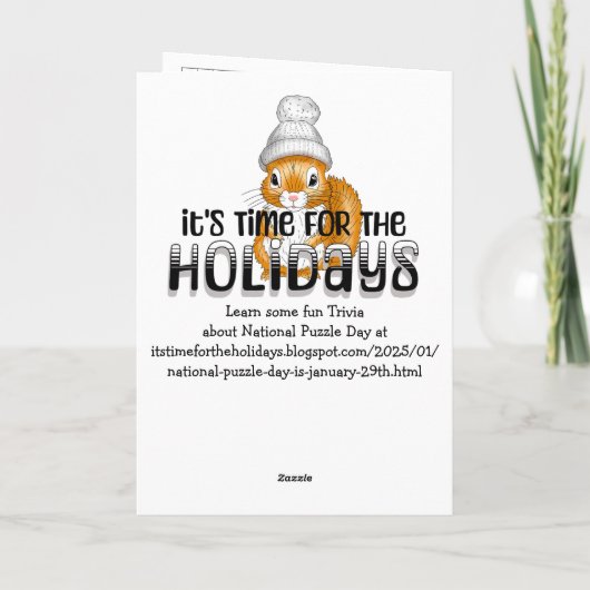 Nationale Puzzel Dag is 29 januari Kaart