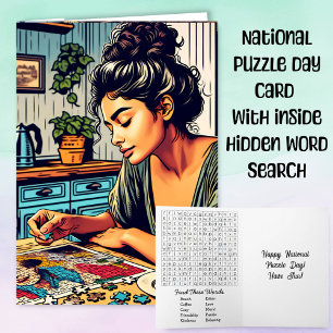 Nationale Puzzel Dag is 29 januari Kaart