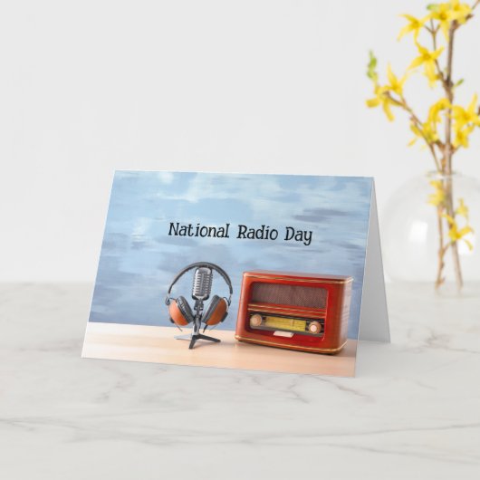 Nationale radioverdag kaart (Gele Bloem)