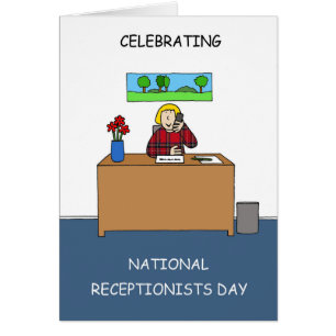 Nationale receptionnisten Dag mei