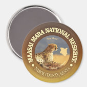 Nationale reserve Maasai Mara Magneet (Voorkant / Achterkant)