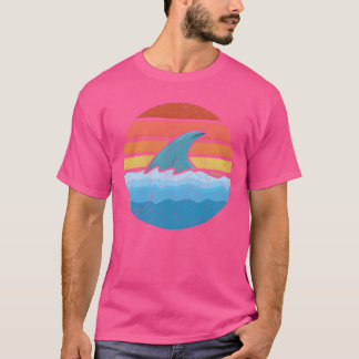 Nationale Retro Dag Vintage Oude Klassieke Haaienf T-shirt