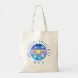 NATIONALE RUIMTEDAG 5 MEI TOTE BAG