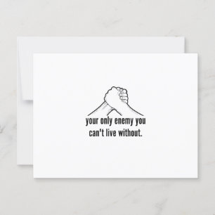 Nationale siblings-dag briefkaart