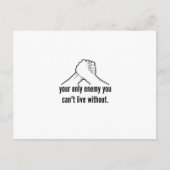 Nationale siblings-dag briefkaart (Voorkant)