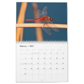 Nationale Sleutelfiguur van het Deer Refuge-rooste Kalender (Feb 2027)
