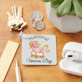 Nationale Sleutelhanger op de Unicorn Day