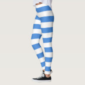 Nationale Somalische vlag Horizontaal gestreept Leggings (Links)