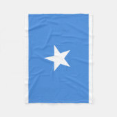 Nationale Somalische wereldvlag Fleece Deken (Voorkant)