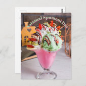 Nationale Spumoni Dag Briefkaart (Voorkant / Achterkant)