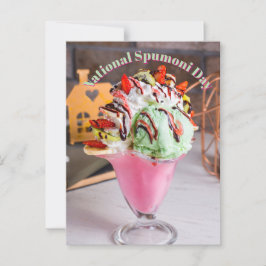 Nationale Spumoni Dag Briefkaart