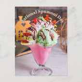 Nationale Spumoni Dag Briefkaart (Voorkant)