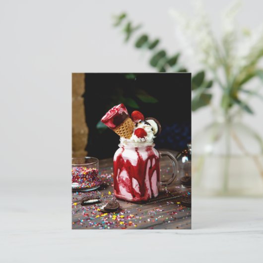 Nationale Spumoni Dag Briefkaart (Staand voorkant)