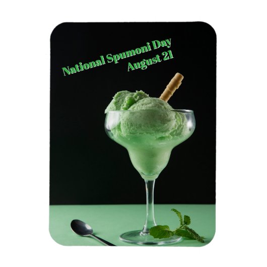 Nationale Spumoni Dag Magneet (Verticaal)