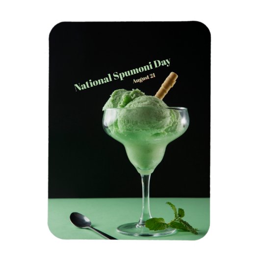 Nationale Spumoni Dag Magneet (Verticaal)