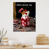 Nationale Spumoni Dag Poster (Keuken)