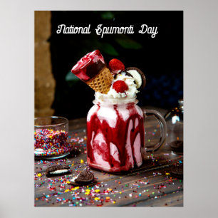 Nationale Spumoni Dag Poster