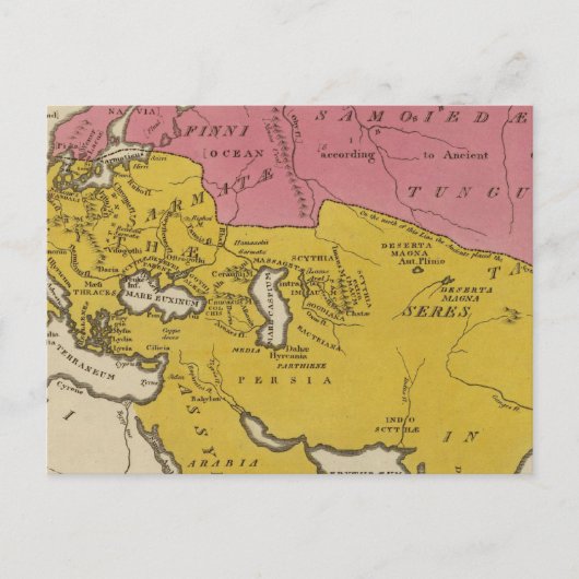 Nationale staten in het Christelijk gebied Briefkaart (Voorkant)