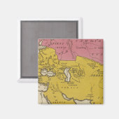 Nationale staten in het Christelijk gebied Magneet (Voorkant / Achterkant)