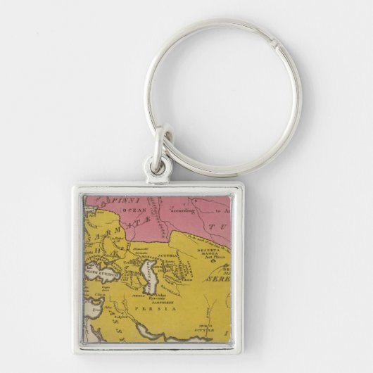 Nationale staten in het Christelijk gebied Sleutelhanger (Voorkant)