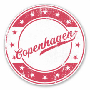 Nationale Sticker - Kopenhagen Denemarken