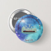 NATIONALE TITANISCHE TERMIJNDAG RONDE BUTTON 5,7 CM (Voorkant /achterkant)