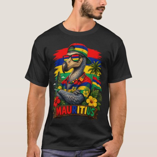Nationale trots Mauritius Dodo T-shirt (Voorkant)