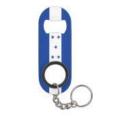 Nationale trots van Honduras Mini Flessenopener (Achterkant)