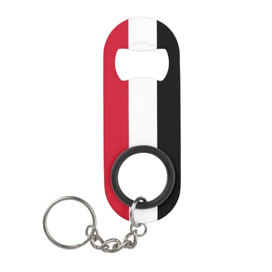 Nationale trots van Jemen Mini Flessenopener (Voorkant)