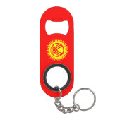 nationale trots van kirgizstan mini flessenopener (Achterkant)