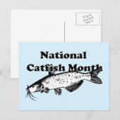 Nationale vangstmaand briefkaart (Voorkant / Achterkant)