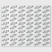 Nationale vangstmaand cadeaupapier (Vlak)