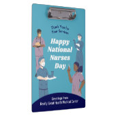 Nationale Verpleegkundigendag  Klembord (Rechts)
