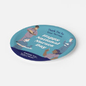 Nationale Verpleegkundigendag Papieren Bordje (Gekanteld)