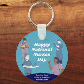 Nationale Verpleegkundigendag  Sleutelhanger (Voorkant)