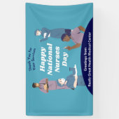 Nationale Verpleegkundigendag  Spandoek (Verticaal)