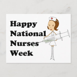 Nationale verpleegweek briefkaart