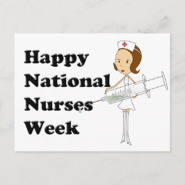 Nationale verpleegweek briefkaart