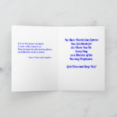 Nationale verpleegweek Hartelijk dank Kaart (Binnen)