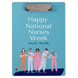 Nationale verpleegweek klembord