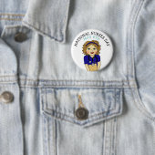 Nationale verzekeringsdag 6 mei ronde button 5,7 cm (In situ)