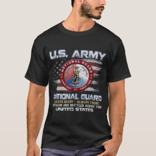 Nationale veteraan altijd klaar voor gebruik bij V T-shirt