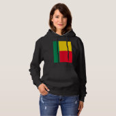 Nationale vlag Benin Hoodie (Voorkant volledig)