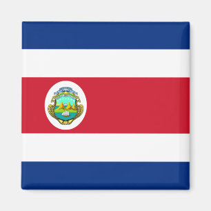 Nationale vlag Costa Rica - Costa Rica Magneet