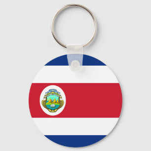 Nationale vlag Costa Rica - Costa Rica Sleutelhanger