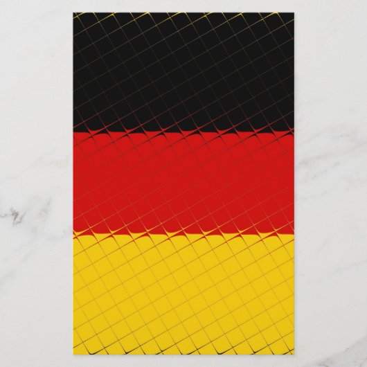 Nationale vlag Duitsland Briefpapier (Voorkant)