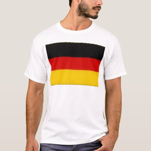 Nationale vlag Duitsland T-shirt (Voorkant)